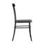 Chaise d'appoint en métal Aliha