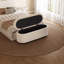 1.165m Beige Storage Bench