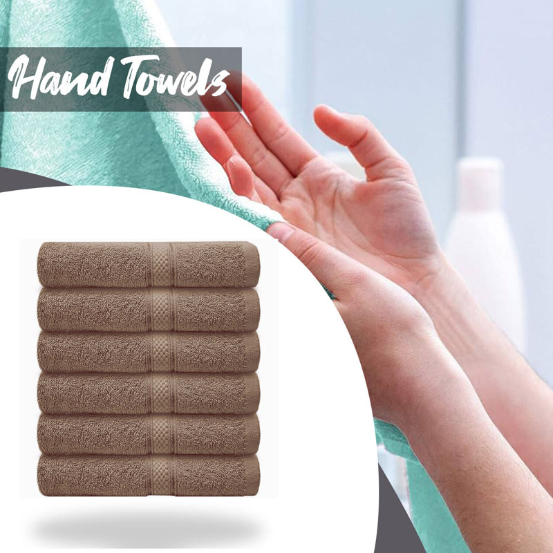 Dezyre Supper Soft Hand Towel, Truffle