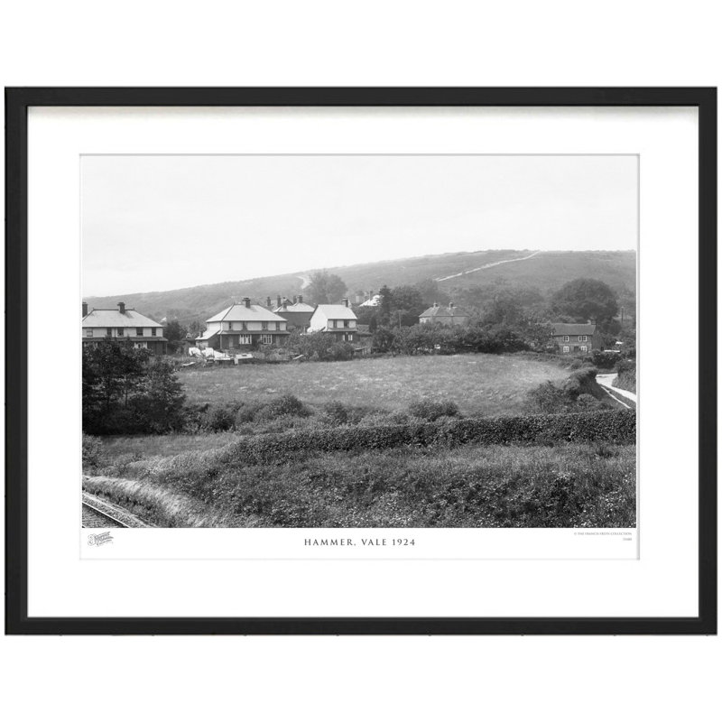 Hammer, Vale 1924 by Francis Frith - Single Picture Frame Print, 40cm H x 50cm W x 2.3cm D