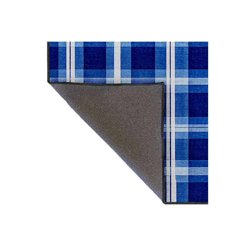 Tapis bleu Mosso, 3'11" x 5'11"