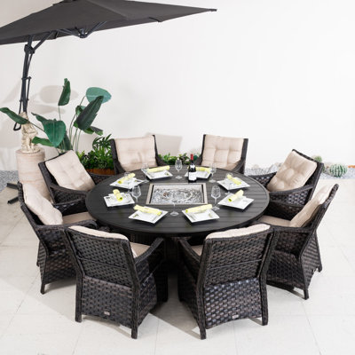 Ensemble repas pour 8 personnes Orsin