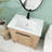 30'' Single Bathroom Vanity with Ceramic Top-46326898