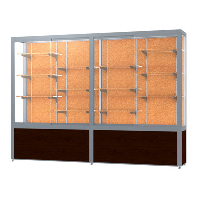 Challenger Series 66" H Aluminum Display Case 