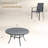 8-Person Outdoor Patio Dining Set With Stacking Armchair-1362370604