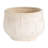Stoneware Ceramic Planter with Sculpted Face - Decorative Indoor Plant Pot.-1869144213