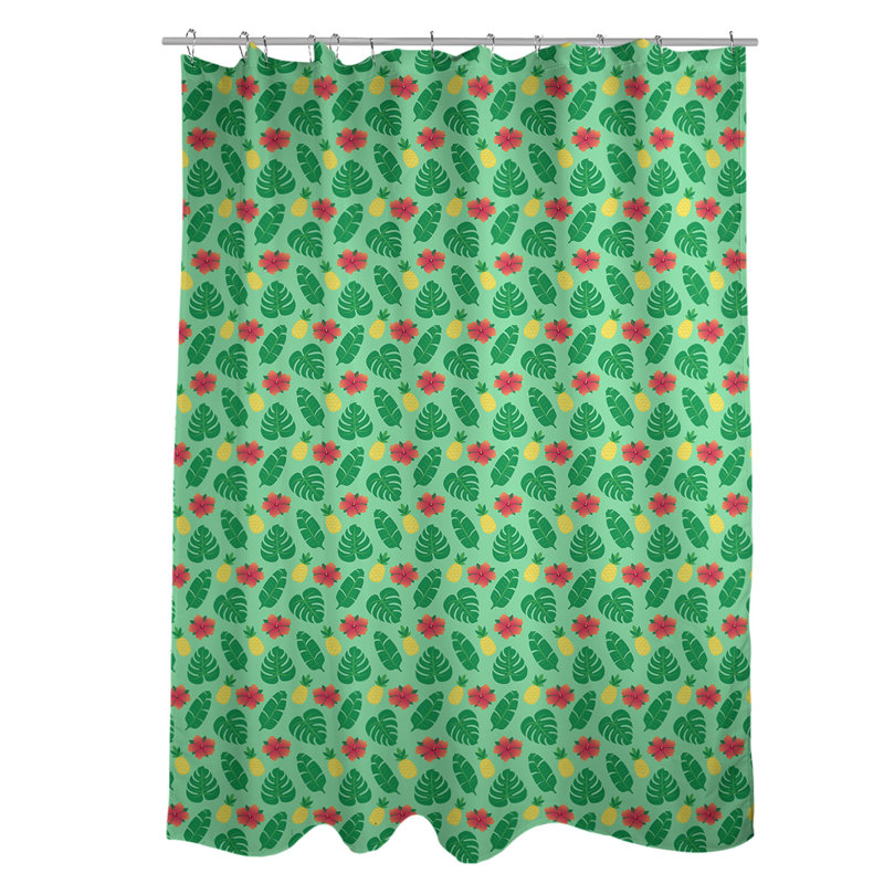 Rideau simple sower tropical katelyn elizabeth, Vert