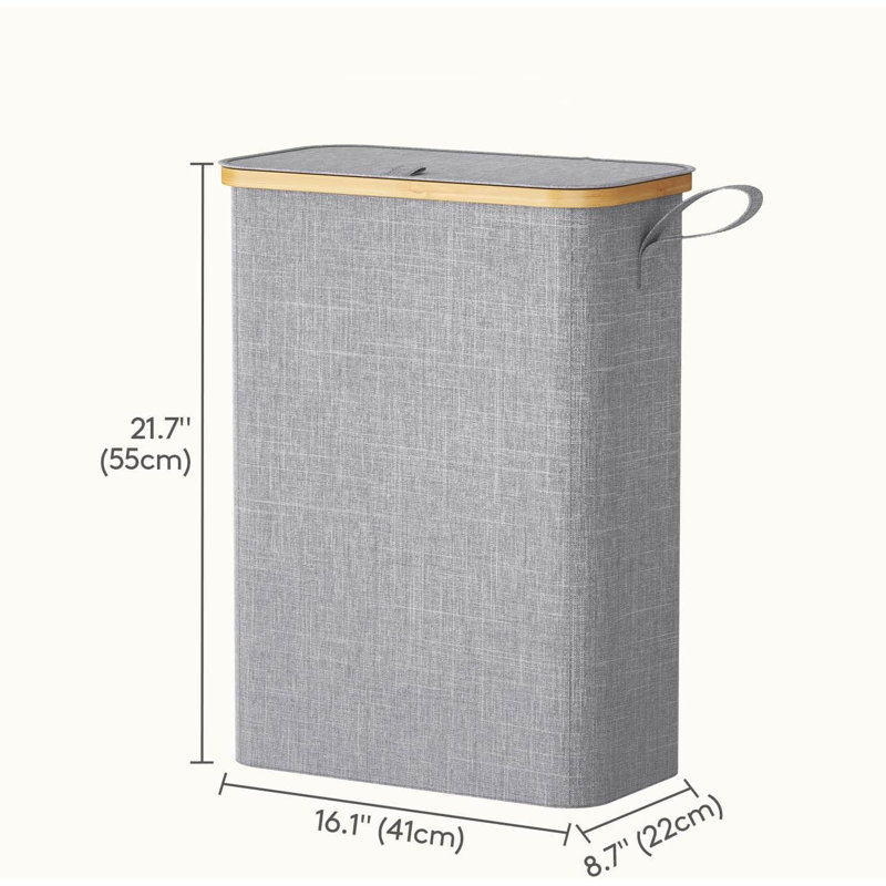 Laundry Hamper, Grey