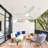 52 Inch Wooden Ceiling Fan 3 Solid Wood Blades Remote Control Reversible DC Motor With Led Light