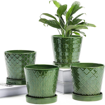 Pots de plantes d'intérieur en céramique