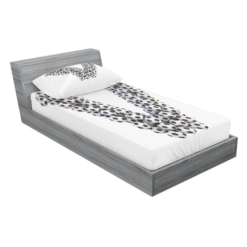 Microfiber Sheet Set, Twin XL Sheet Set with Fitted Sheet, V