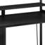  Bureau d'ordinateur avec prises de courant, lumières DEL et huche-585104449