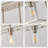 Dionna 4 - Light Dimmable Rectangle Chandelier-1235979890