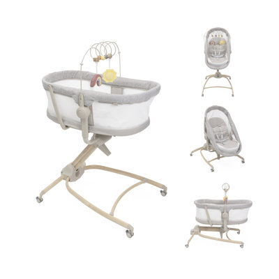 Chicco Baby Hug 4-in-1 Armonia Newborn to Toddler Chair, Adjustable Height and Recliner, Activity Toy Bar, Washable Fabrics