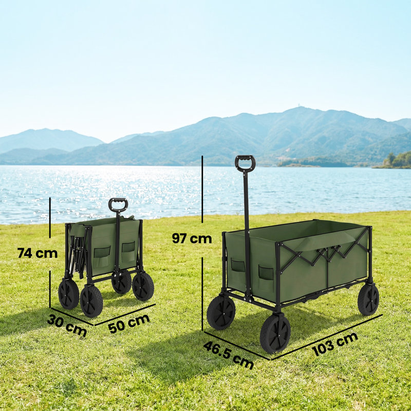 Camping Trailer, Green