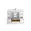 Meuble-lavabo simple l 48 po x P 22 po x H 36 po Esin-90698943