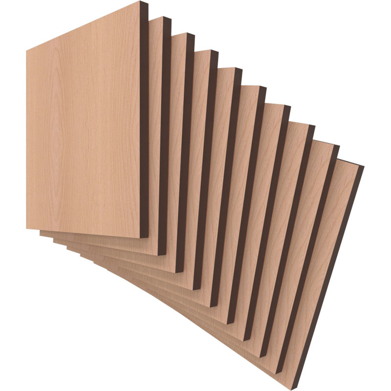 Planches en bois, Aulne, H 7,75 po x l 7,75 po x P 0,38 po