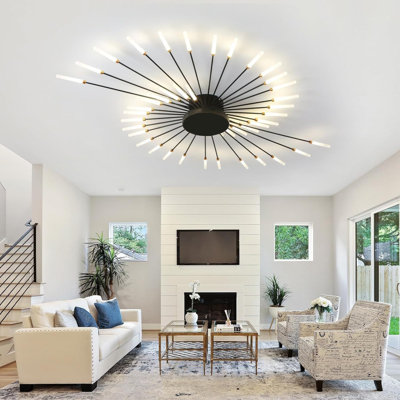 42-light Flush Mount Lighting