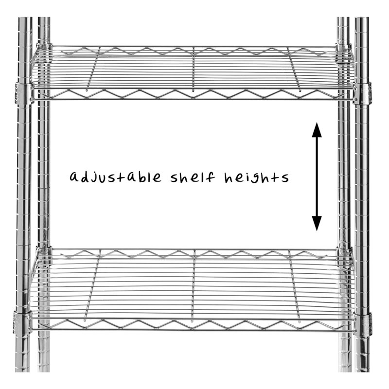Joselyn 72" H x 24" W x 18" D Multi Rack Shelving Unit