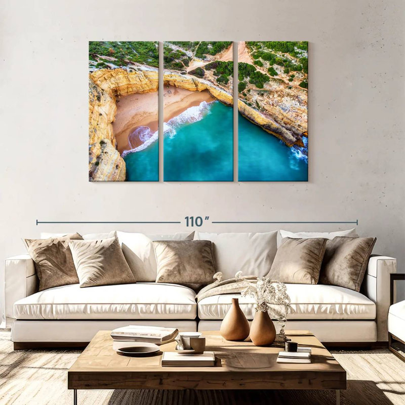 Gillard, Algarve, côte du Portugal, H 48 po x l 74 po