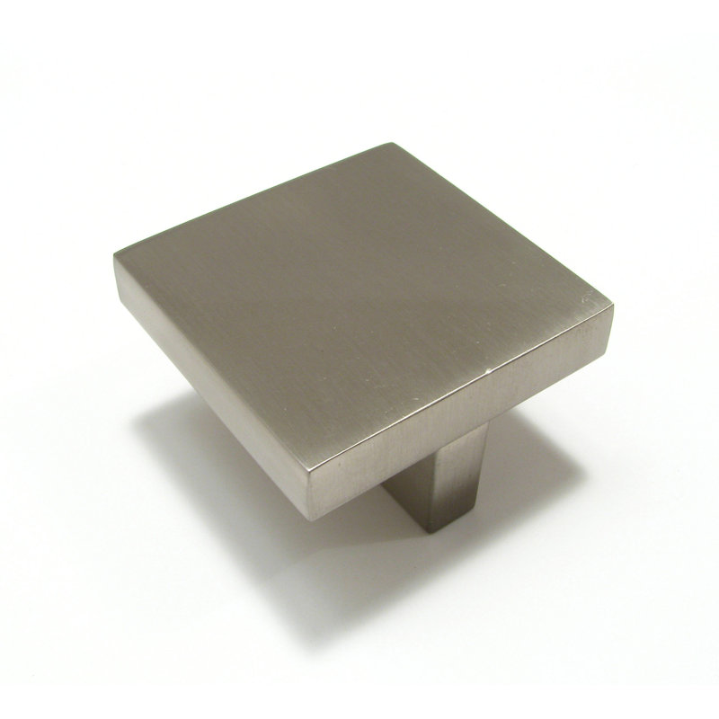Poignée carrée Expression, Nickel brossé