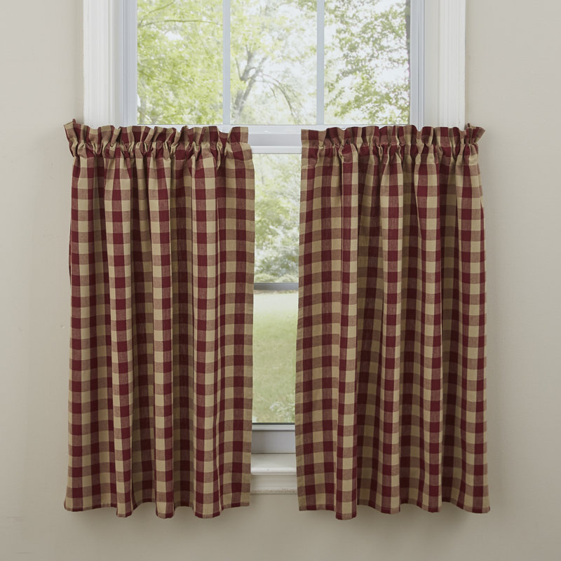 York Window Tiers, Red, 72"W x 36" L