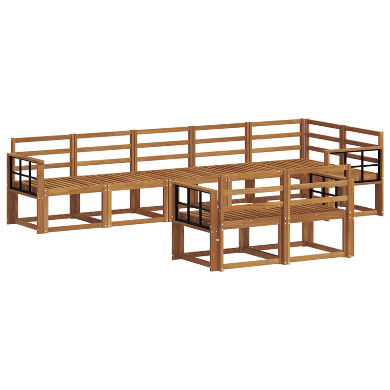 306cm Wide Patio Sectional Set