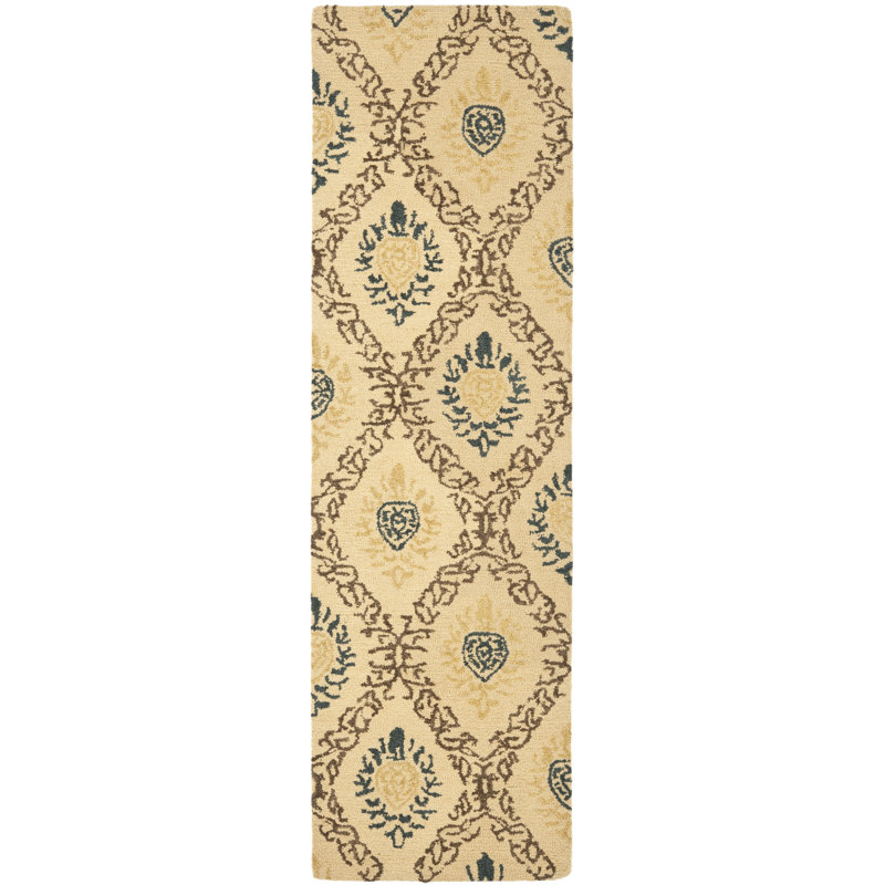 Dunbar Hand Tufted Wool Oriental Rug, Runner 2'3" x 12'