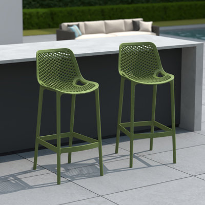 29.5" Outdoor Bar Stool (Set of 2)