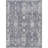 Vivir x Livabliss Lorelai Slate Blue Machine Washable Area Rug-81867018