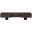 Crumble Carved Tv Unit Mango Wood Walnut