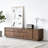 Simple Solid Wood Storage TV Cabinet
