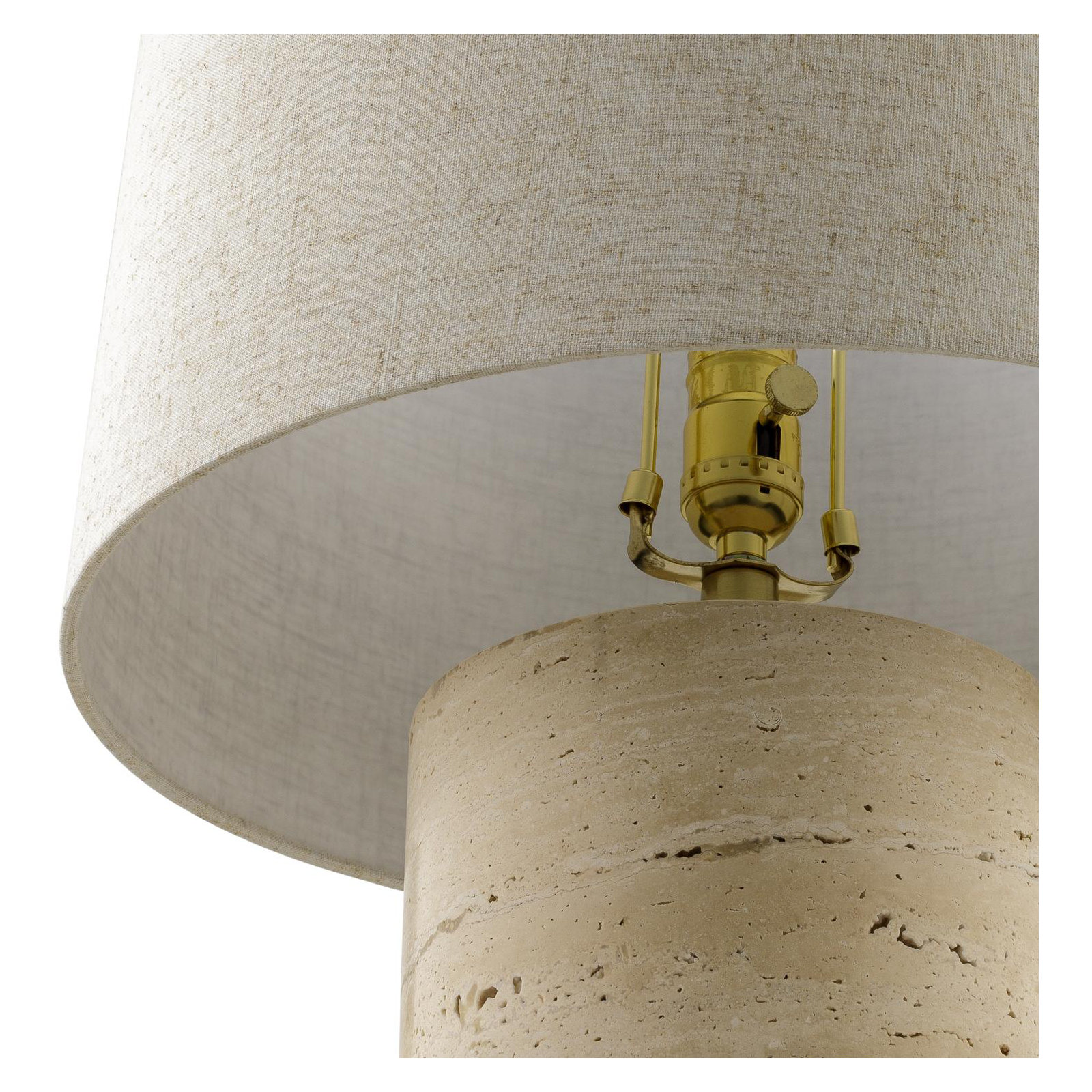 Stone Accent Lamp, Beige