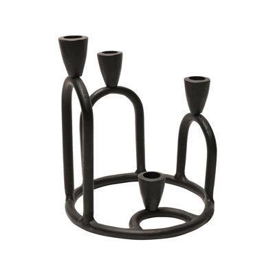 22.5" Aluminium Tabletop Candelabra