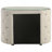 Ivory 2-drawer Upholstered Nightstand Bedside Table