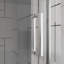 Porte de douche pivotante Bifoldvot avec protection contre les fuites et pliage flexible-131676104-131676108