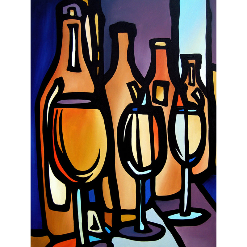 «Line Up», impression sur toile tendue, H 24 po x l 18 po x P 1,5 po