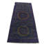 Tapis gris et mauve noué à la main de haute qualité