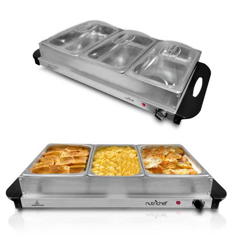 NutriChef 300 Watt Electric Single Hot Plate