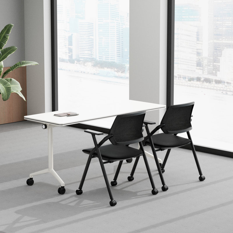 Niaja 63'' Flip-top Nesting Mobile Training Table