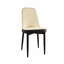 Chaises de salle à manger 4 pièces de style moderne, fabriquées en cuir de polyuréthane de haute qualité, avec coussins épais, chaise de cuisine à pieds en métal, chaise de salle à manger de restaurant-1083042370-1083042375