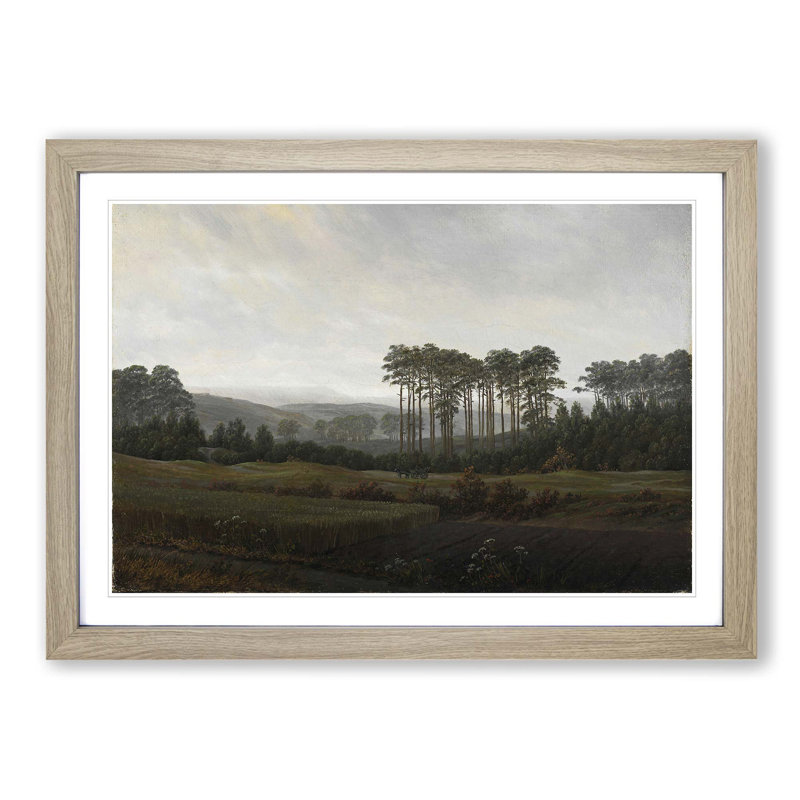 Friedrich Caspar David - Single Picture Frame Painting, Oak
