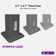Purple Leaf 10' X 12' Gazebo With Galvanized Steel Hardtop Roof Patio Gazebo For Outdoor Lawn And Garden Permanent Pavilion Grey(only Frame)