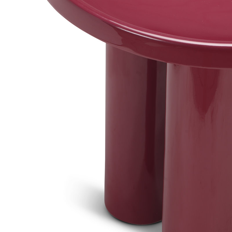 Sofia End Table, Plum