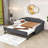Innes Upholstered Daybed with Trundle Bed