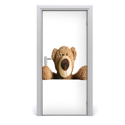 Teddy Bear Door Decal