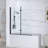 Jraty 47.2" W x 55" H Frameless Tub Door-97821112
