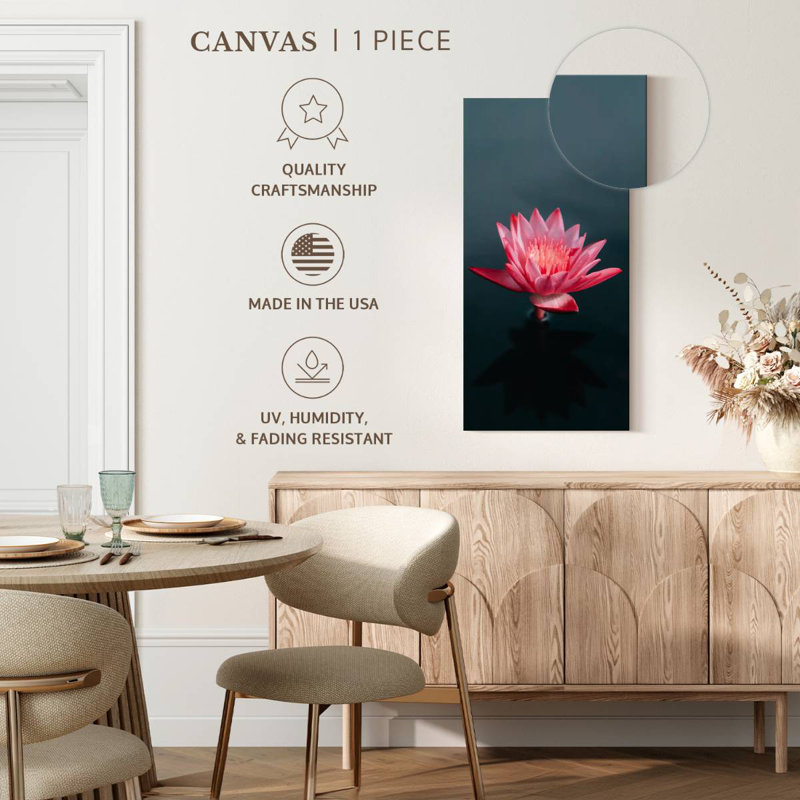 Solo Lotus, 48" H x 24" W