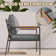Ensemble de conversation avec coussin Ellamay