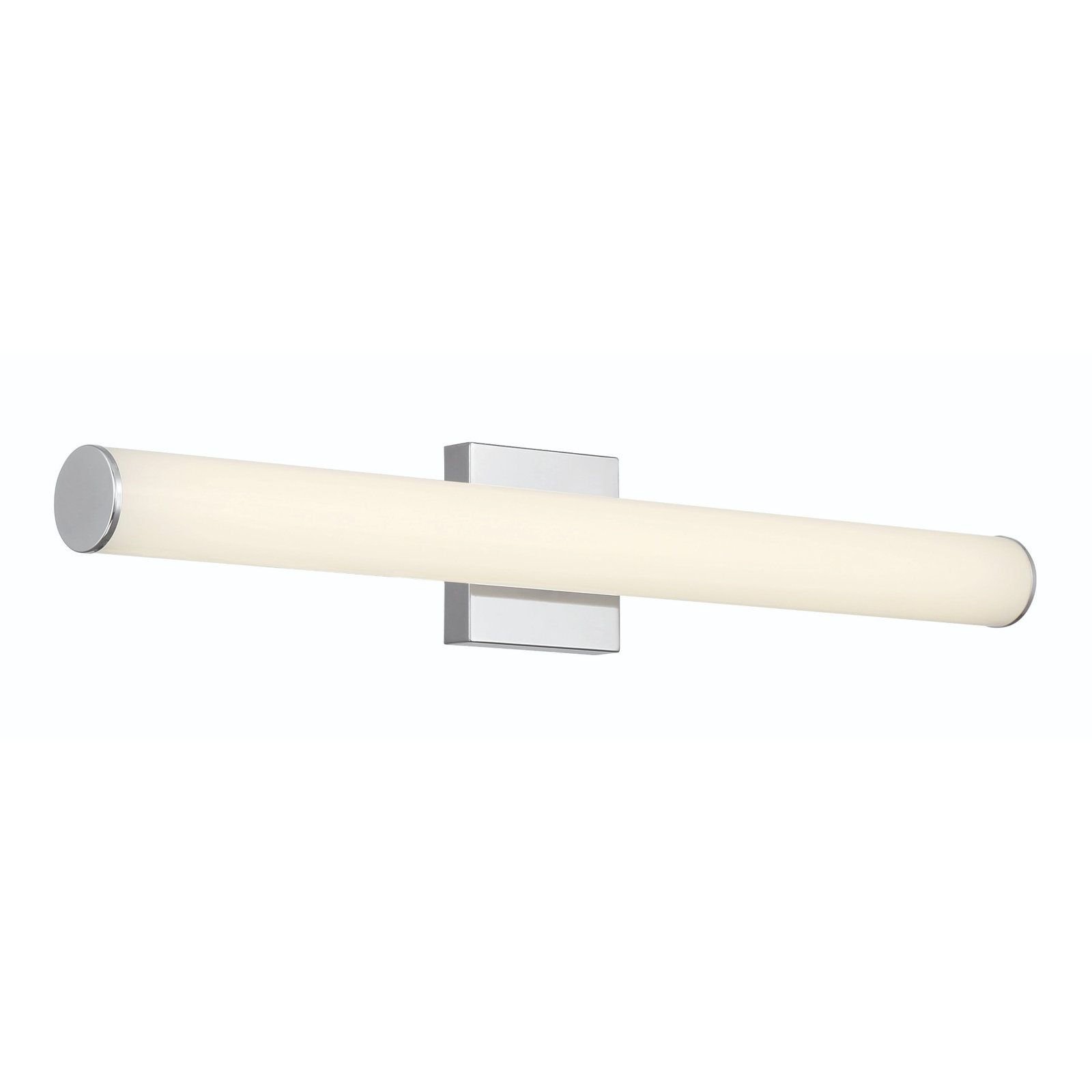 Eurofase Stepridge Single Light Vanity Light, Chrome, 2.5'' H x 30'' W x 2.5'' D